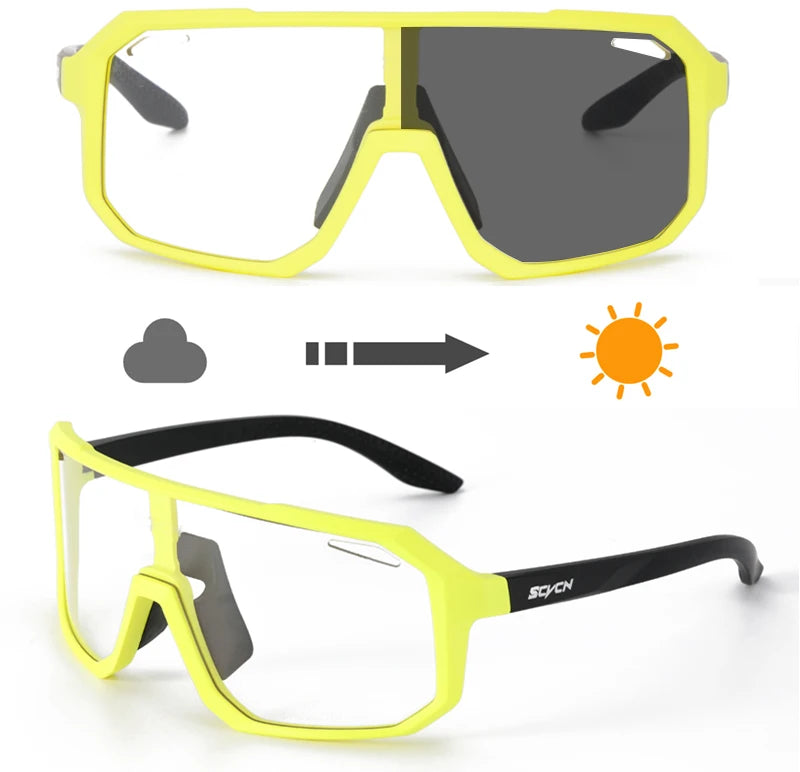 UV400 Cycling Sunglasses – Polarized Sport Eyewear for Outdoor Bike Riding