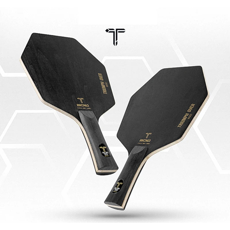 Hexagonal Table Tennis Blade – 5-Layer Professional Wood for Ping Pong