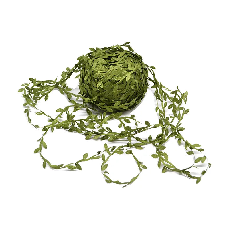 Artificial Silk Leaf Vine – 10 Meter Greenery for Wedding Wreath Decor