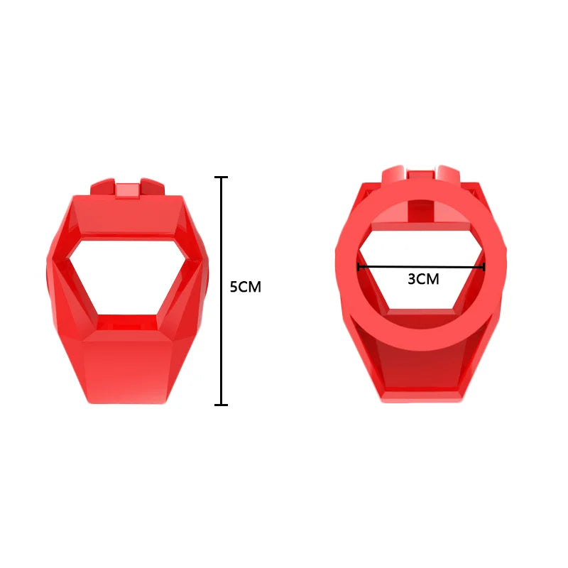 Engine Start Stop Button Cover – Decorative Sticker for Universal Car Interior
