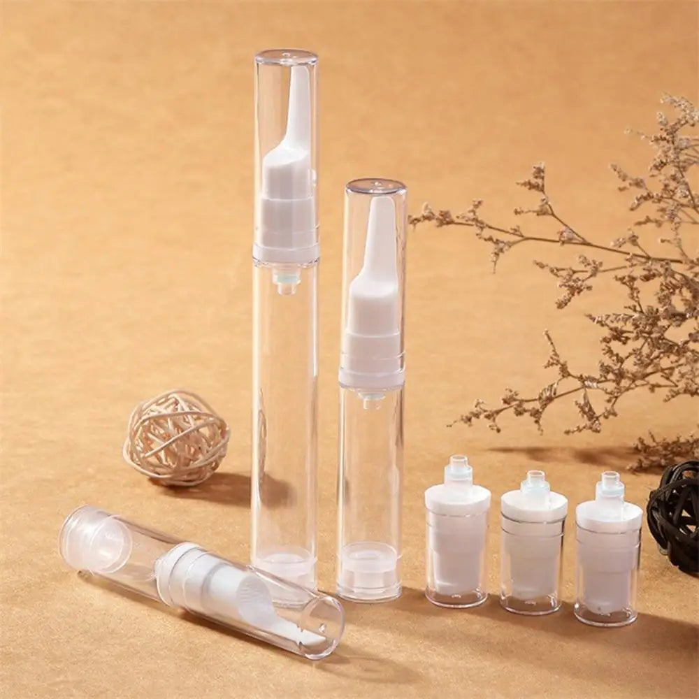 Vacuum Pump Bottle – Refillable Cosmetic Container for Travel Skincare