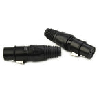 XLR DMX Microphone Connectors – 3 Pin Audio Plugs for Professional Sound Gear