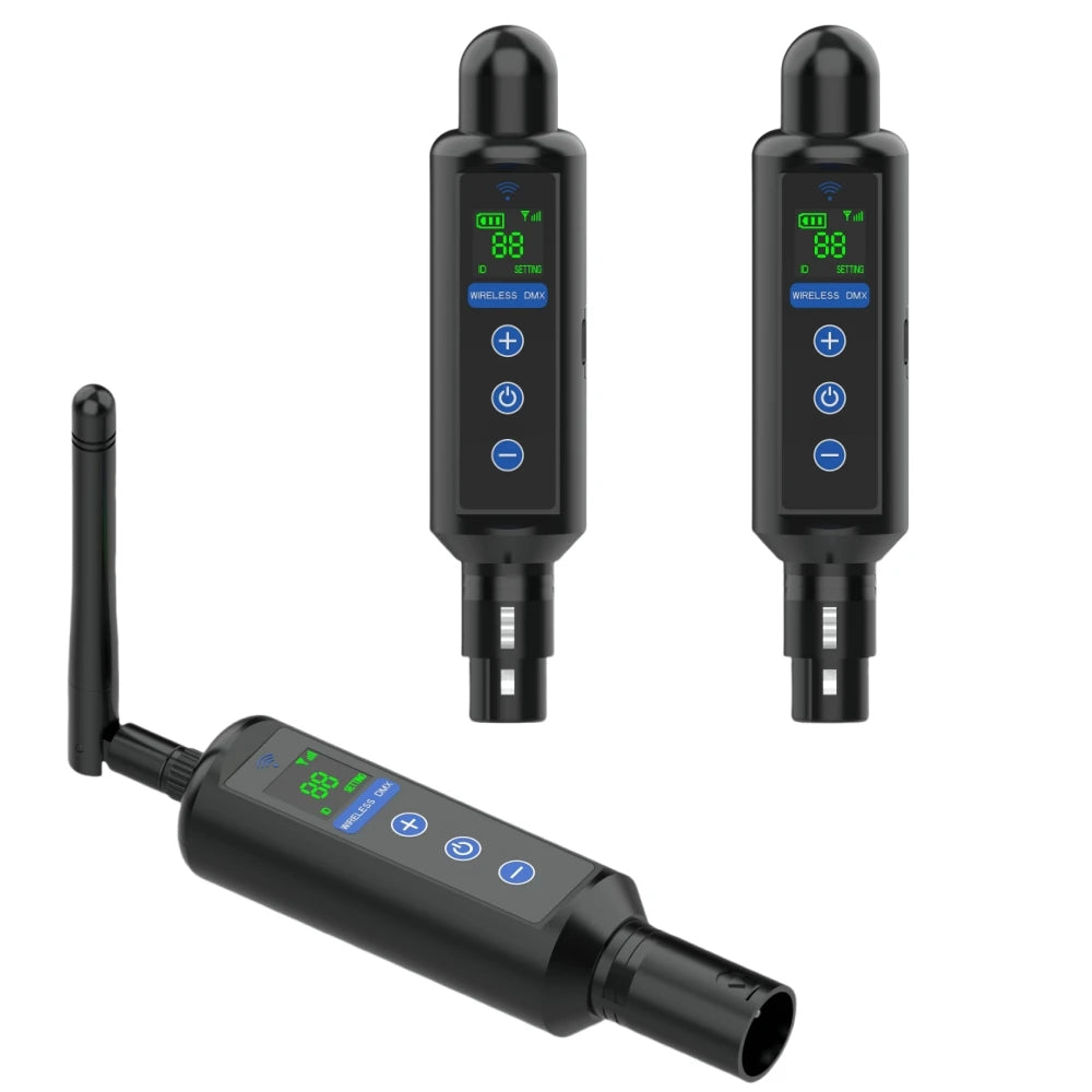 Wireless DMX Transceiver – 2.4G Lighting Controller for Stage and DJ Events