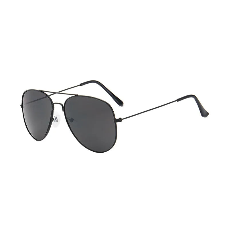 Kids Pilot Sunglasses – Reflective Metal Aviator Glasses for Boys and Girls