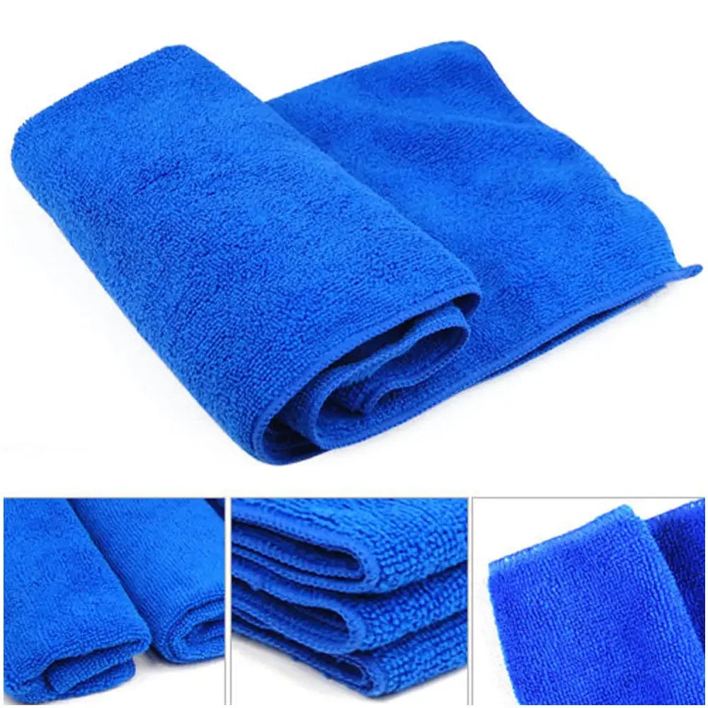 Microfiber Cleaning Towels – Absorbent Cloths for Car Detailing and Home Use