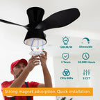 Round LED Ceiling Light Panel – Replacement Module for Home Lighting