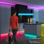 Smart RGB Neon LED Strip – WiFi App Controlled Light for Home Gaming Decor