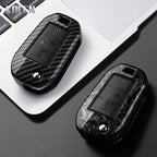 Carbon Fiber Car Key Case – Protective Fob Cover for Peugeot and Citroen