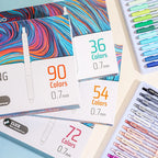 Acrylic Gel Pens – Retractable 0.7mm Tip for Student Painting and Writing