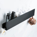Aluminum Bathroom Shelf – Wall Mounted Storage Rack for Shower and Kitchen