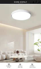 Bladeless Ceiling Fan Light – 6-Speed Remote Dimmable Fixture for Home Decor