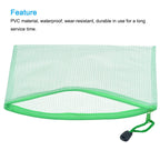 Waterproof Mesh Zipper Pouches – PVC Document File Bags for Office Stationery