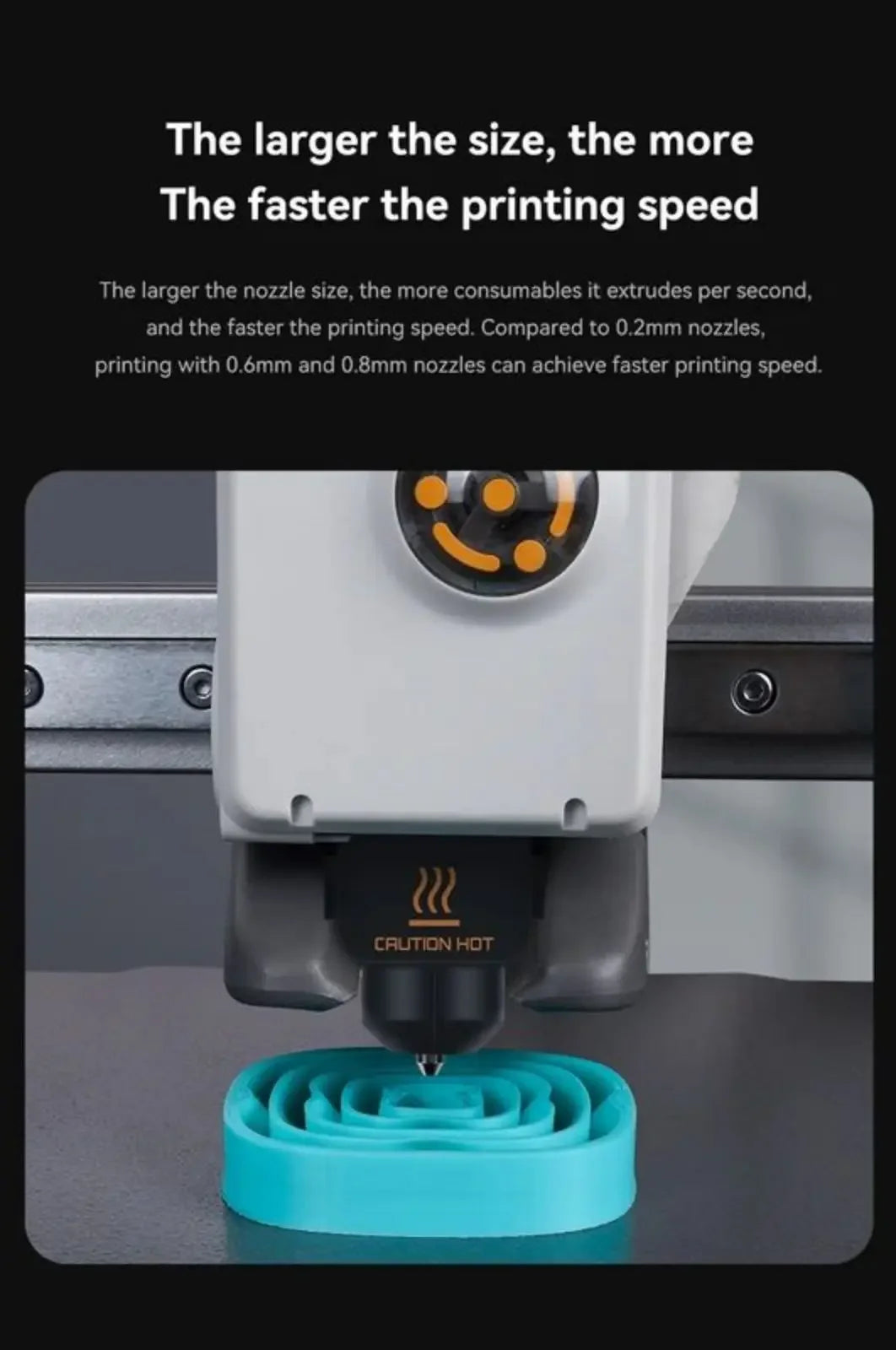 Hardened Steel Hotend Kit – High Speed Nozzles for Bambu Lab 3D Printers