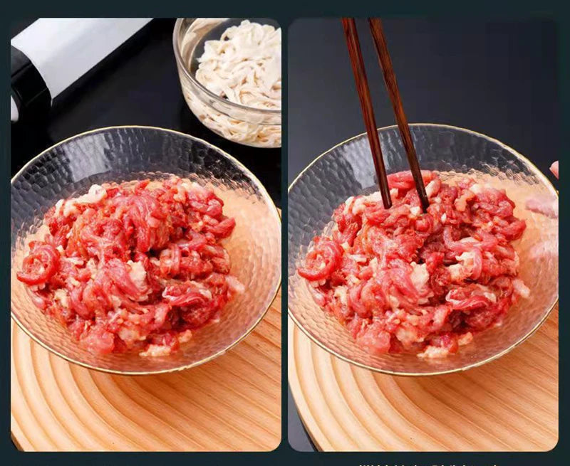Manual Sausage Stuffer – Plastic Filling Tool for Homemade Meat Processing