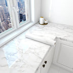 Self-Adhesive Marble Wallpaper – PVC Waterproof Film for Kitchen Renovation