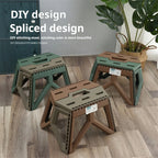 Portable Folding Stool – High Load Bearing Chair for Camping and Fishing