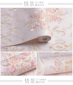 Self-Adhesive 3D Floral Wallpaper – Thickened Wall Decor for Bedroom Living Room