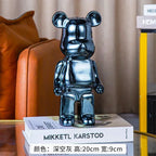 Ceramic Bear Figurine – Aesthetic Luxury Sculpture for Modern Home Decor