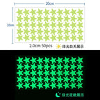 Glow in the Dark Wall Decals – Luminous Dots and Stars for Kids Bedroom Decor