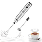 Portable Electric Milk Frother – Handheld USB Whisk for Coffee and Cappuccino