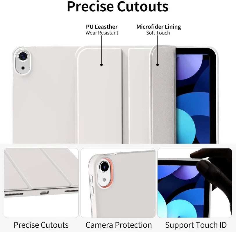 Smart Cover Case – Protective Tablet Shell for iPad 10th and 11th Gen