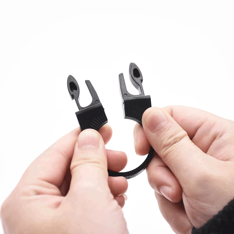Molle Webbing Carabiner Clips – Gear Attachment for Outdoor Hiking Camping