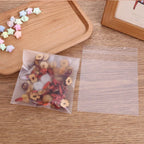 Frosted Self-Adhesive Bags – Transparent OPP Pouch for Cookie Packaging