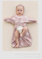 Cotton Baby Sleeping Bag – Anti-Shock Swaddle for Newborn Sleep