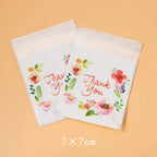 Self-Adhesive Flower Pouches – Colorful Plastic Bags for Gift Packaging