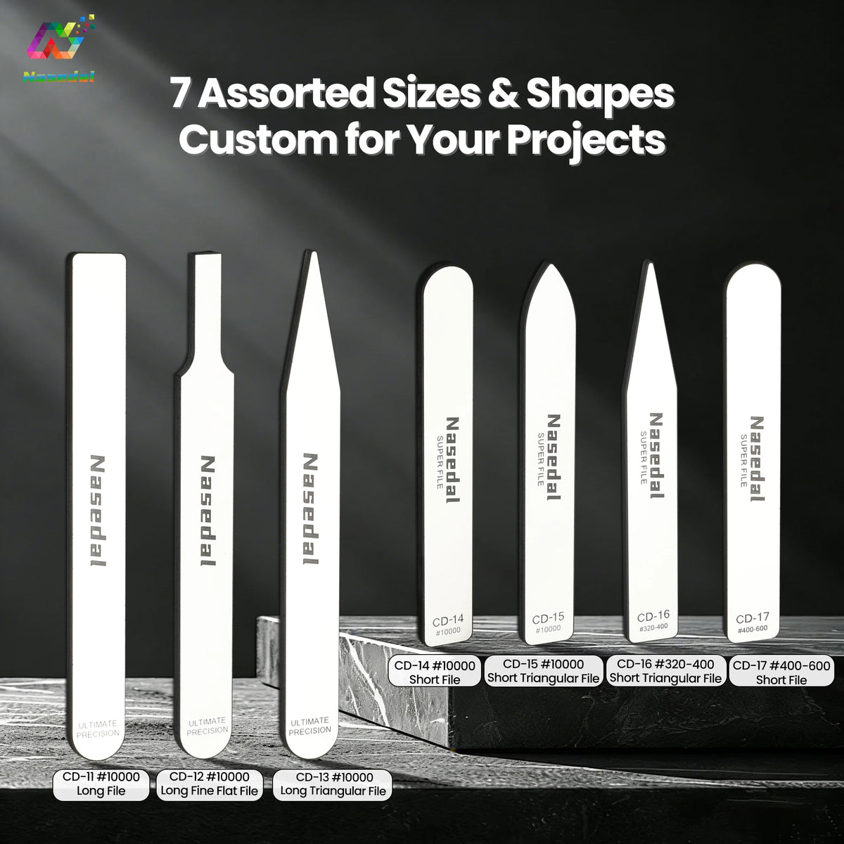 Glass Polishing File – Ultra Fine Mirror Finish for DIY Plastic Models