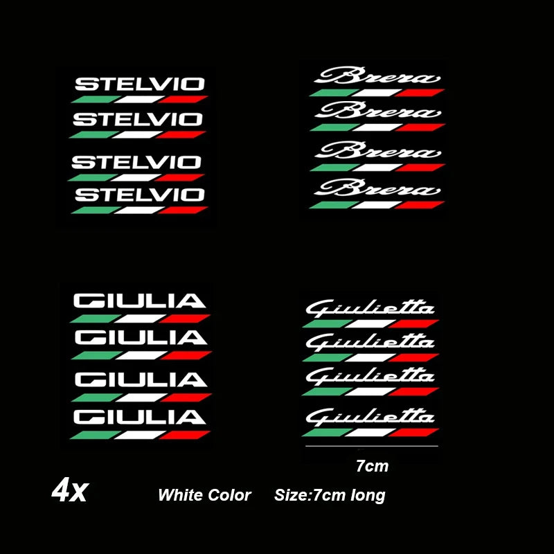 Car Body Decals – Vinyl Sport Racing Stripes for Alfa Romeo Exterior Styling