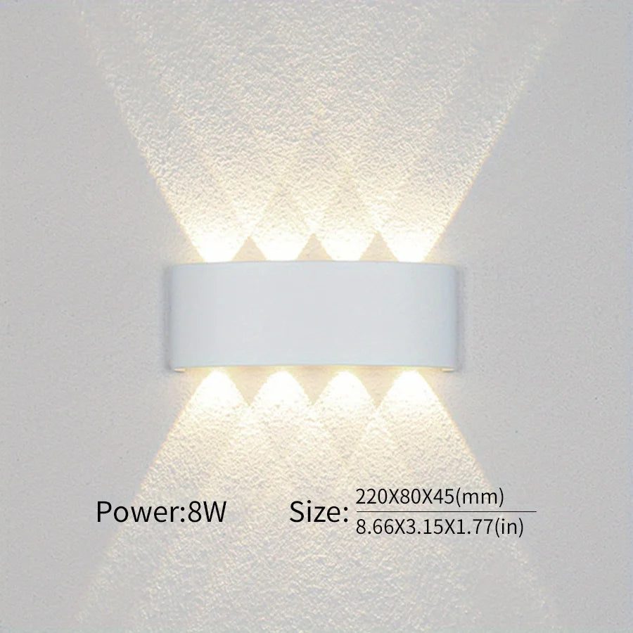 LED Wall Light – Waterproof High Brightness for Indoor Outdoor Decor