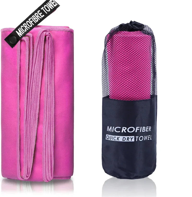 Quick-Drying Microfiber Sports Towel – Compact Travel Gear for Gym and Camping