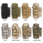 Molle Water Bottle Pouch – Tactical Kettle Carrier for Outdoor Camping