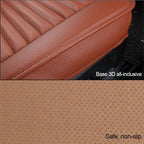 Universal Leather Car Seat Cover – Protective Cushion for Auto Interior