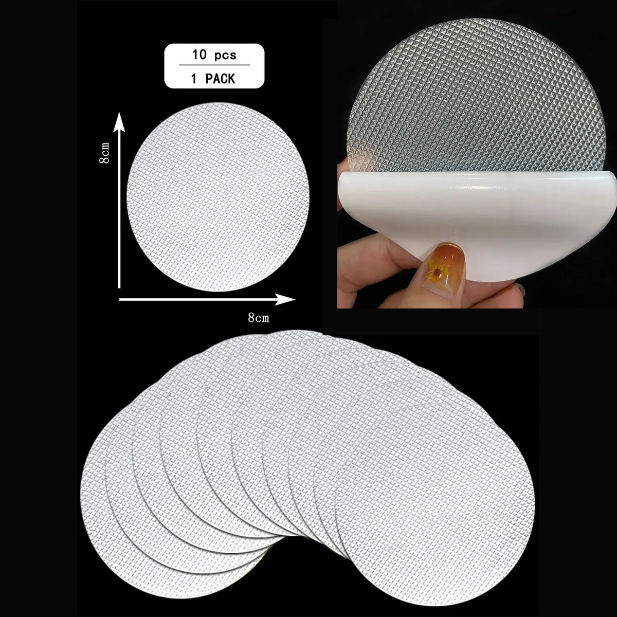 Anti Slip Bathtub Strips – Adhesive Snowflake Decals for Bathroom Safety