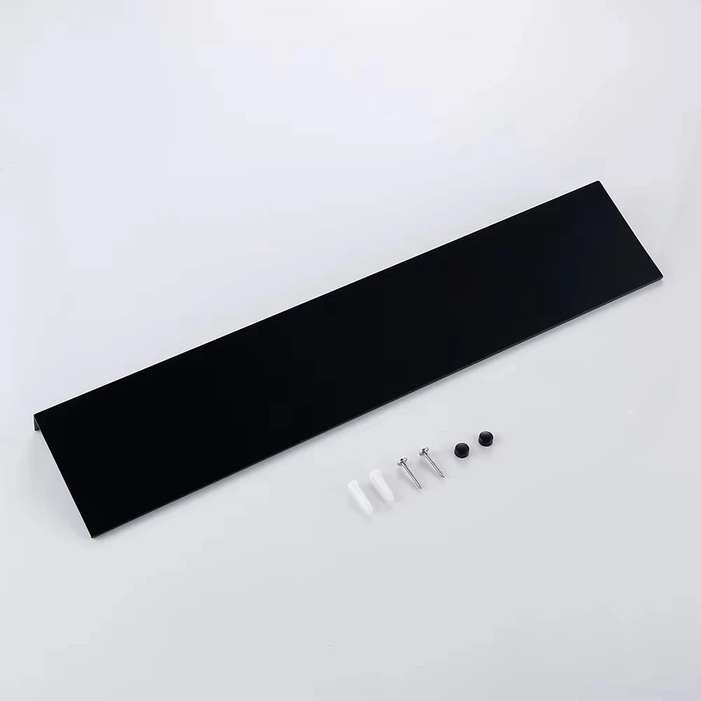 Aluminum Floating Wall Shelves – Modern Metal Storage for Home Decor