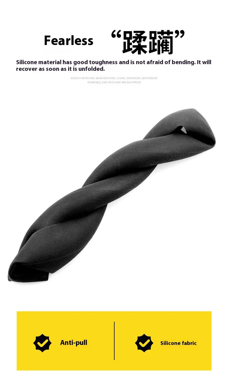 Silicone Steering Wheel Cover – Anti-slip Protective Grip for Universal Cars