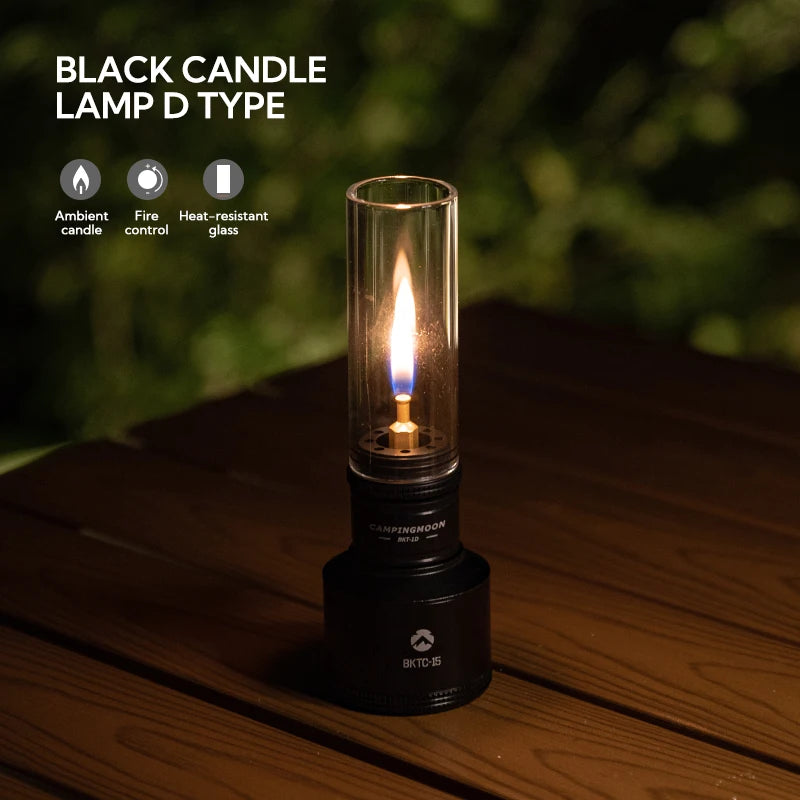 Aluminum Atmosphere Candle Light – Portable Lamp for Outdoor Camping