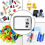 Clear PVC Cosmetic Bag – Waterproof Travel Toiletry Organizer for Makeup