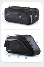 Waterproof Bike Top Tube Bag – Cycling Storage for Mountain and Road Bikes