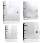 Transparent Loose Leaf Ring Binder – A4-A7 Planner for School and Office