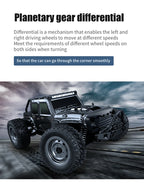 4WD Off-Road RC Monster Truck – 50km/h Remote Control for Adults and Kids