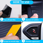 Nano Carbon Fiber Edge Guard – Universal Car Door Anti-Scratch Protection Strip