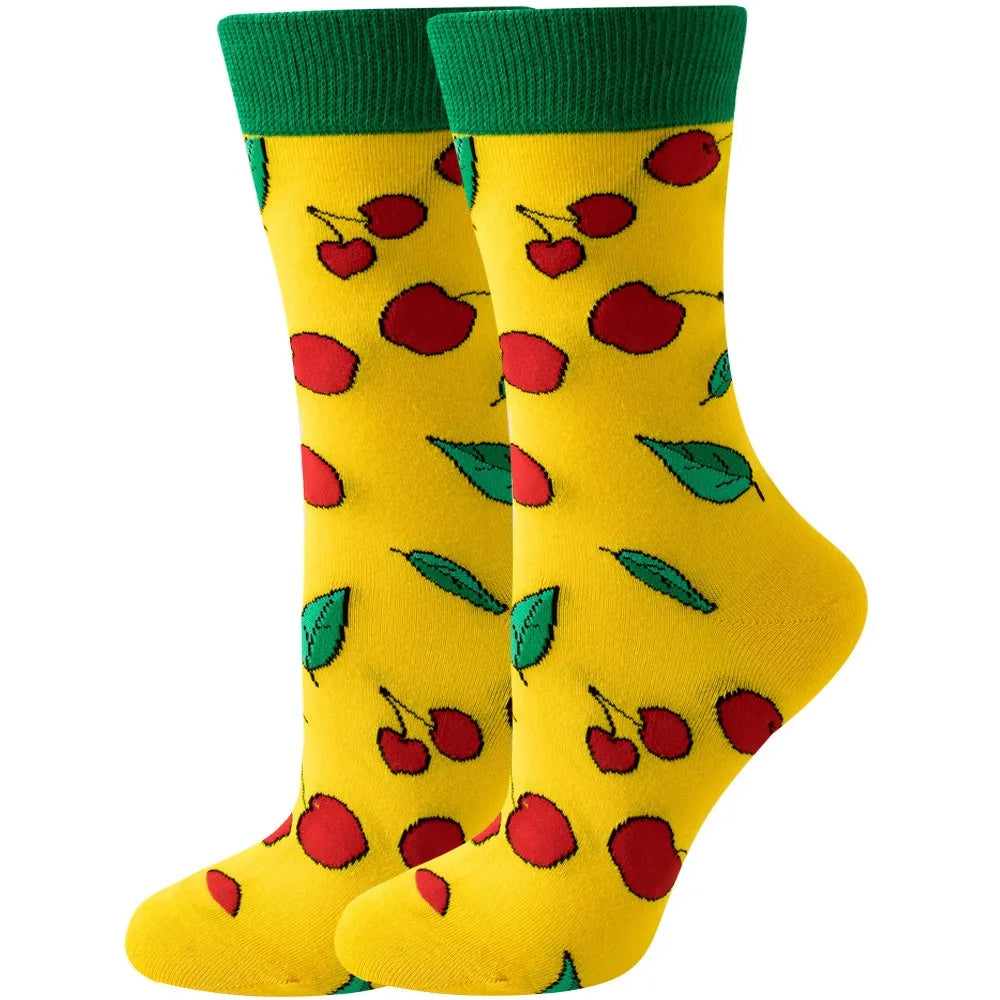 Colorful Cartoon Animal Crew Socks – Fun Harajuku Apparel for Men and Women