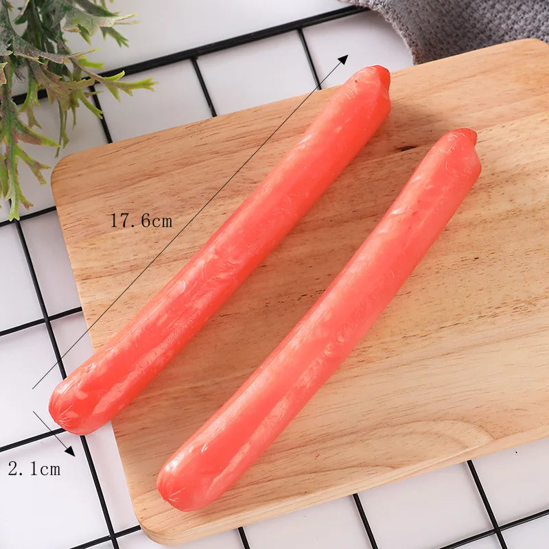 Artificial Grilled Sausage Models – Realistic Food Props for Restaurant Decor
