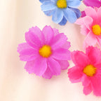 Silk Daisy Artificial Flowers – Floral Decorations for Wedding Home Decor