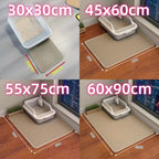 Large Waterproof EVA Cat Litter Mat – Double Layer Tray for Pet Hygiene