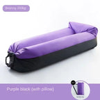 Portable Inflatable Camping Sofa – Folding Air Lounger for Outdoor Travel