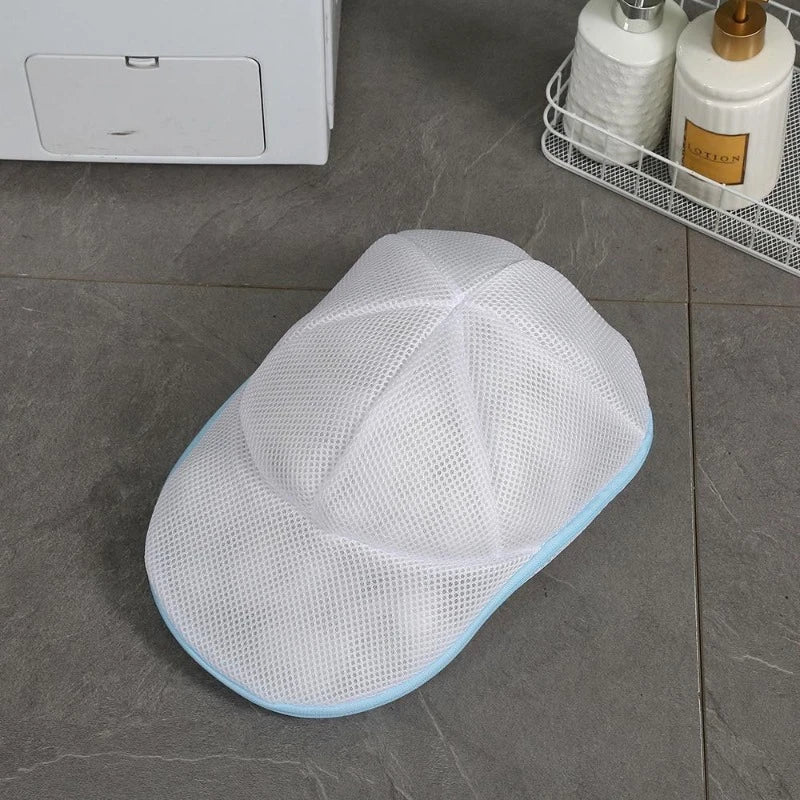 Baseball Cap Washing Bag – Anti-Deformation Mesh Cage for Laundry Care
